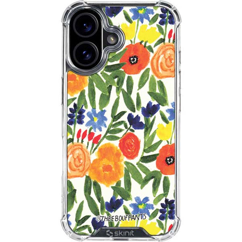 Bouffants and Broken Hearts Garden 6 iPhone 16 Clear Case