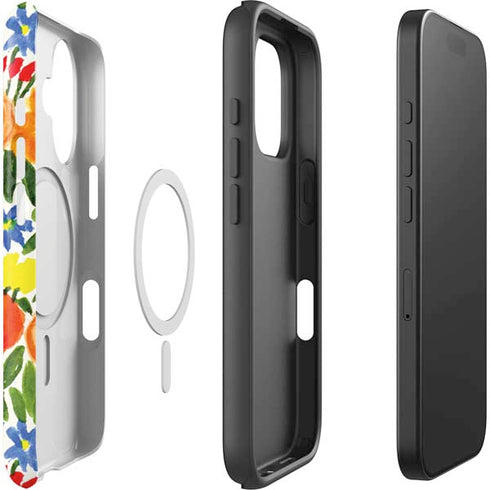 Bouffants and Broken Hearts Garden 6 iPhone 16 Magsafe Impact Case