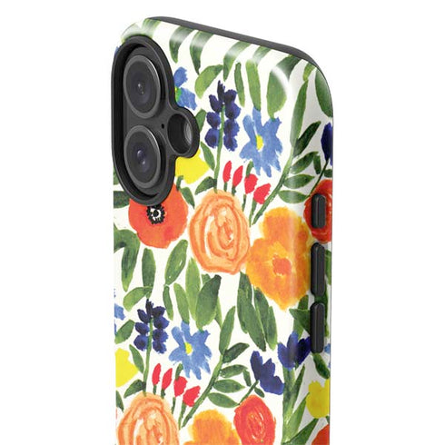 Bouffants and Broken Hearts Garden 6 iPhone 16 Plus Impact Case
