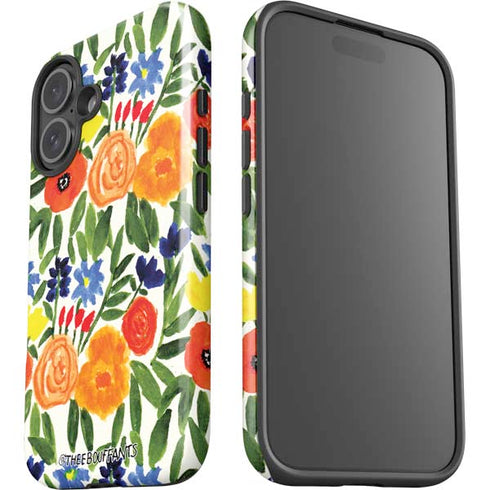 Bouffants and Broken Hearts Garden 6 iPhone 16 Plus Impact Case