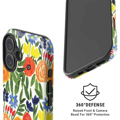 Bouffants and Broken Hearts Garden 6 iPhone 16 Plus Magsafe Impact Case