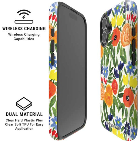 Bouffants and Broken Hearts Garden 6 iPhone 16 Plus Magsafe Impact Case