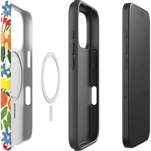 Bouffants and Broken Hearts Garden 6 iPhone 16 Pro Magsafe Impact Case