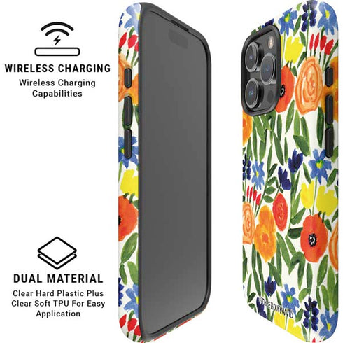 Bouffants and Broken Hearts Garden 6 iPhone 16 Pro Magsafe Impact Case