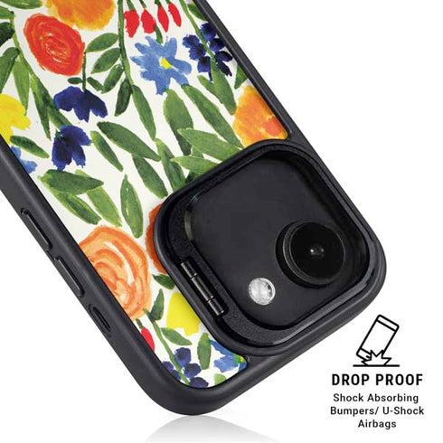 Bouffants and Broken Hearts Garden 6 iPhone 16e Kickstand Case