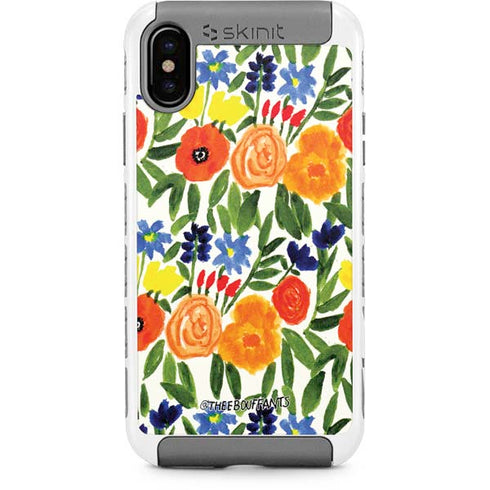 Bouffants and Broken Hearts Garden 6 iPhone Cases