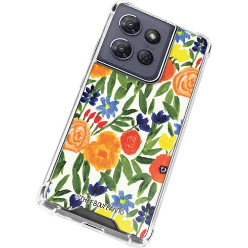 Bouffants and Broken Hearts Garden 6 Moto G Play 5G (2025) Clear Case