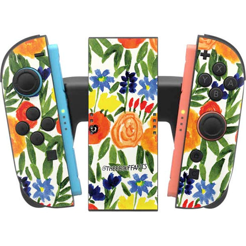Bouffants and Broken Hearts Garden 6 Nintendo Switch 2 (2025) Joy-Con Controller Skin