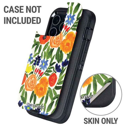 Bouffants and Broken Hearts Garden 6 Otterbox Defender iPhone Skin