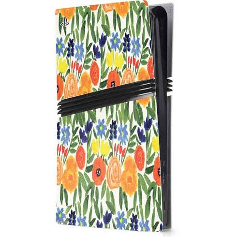 Bouffants and Broken Hearts Garden 6 PS5 Pro Console Skin
