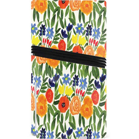 Bouffants and Broken Hearts Garden 6 PS5 Pro Disk Console Skin