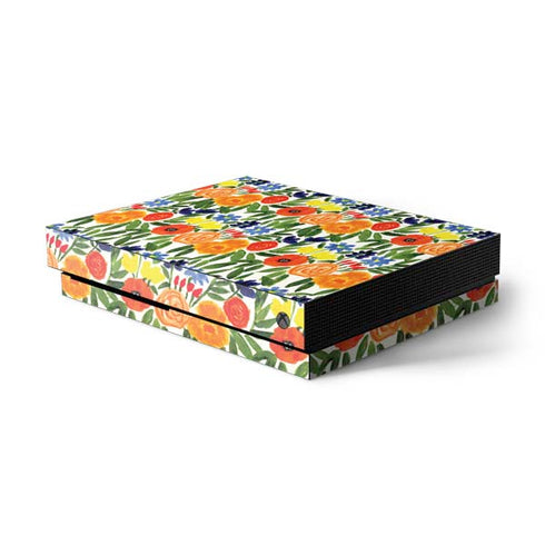 Bouffants and Broken Hearts Garden 6 Xbox One X Console Skin