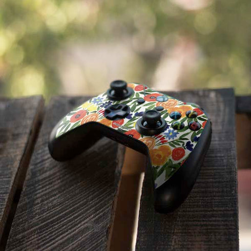 Bouffants and Broken Hearts Garden 6 Xbox One X Controller Skin