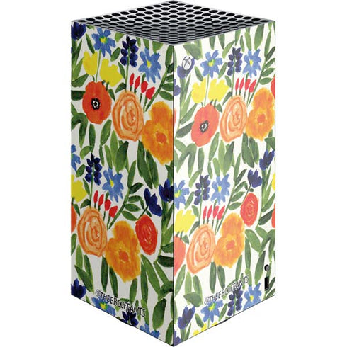Bouffants and Broken Hearts Garden 6 XBox Series X Digital Edition Console Skin