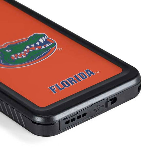 University of Florida Gators Mascot Logo Galaxy S24 Plus Waterproof Case