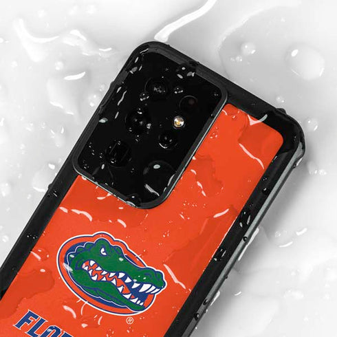 University of Florida Gators Mascot Logo Galaxy S24 Ultra Waterproof Case