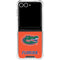 University of Florida Gators Mascot Logo Galaxy Z Flip7 Clear Case