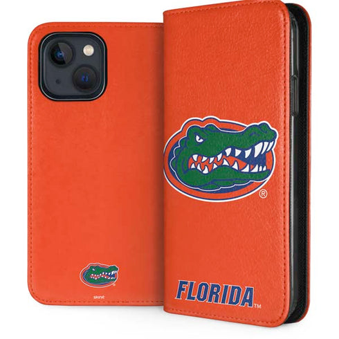 University of Florida Gators Mascot Logo iPhone 15 Plus Folio Case