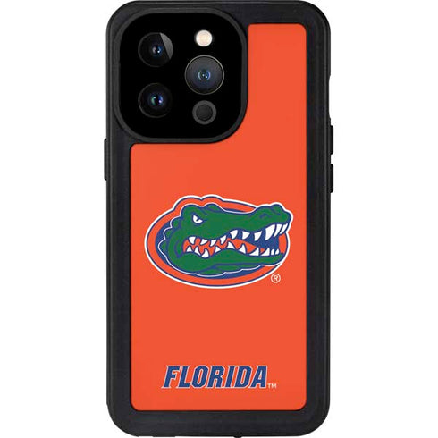 University of Florida Gators Mascot Logo iPhone 15 Pro Waterproof Case