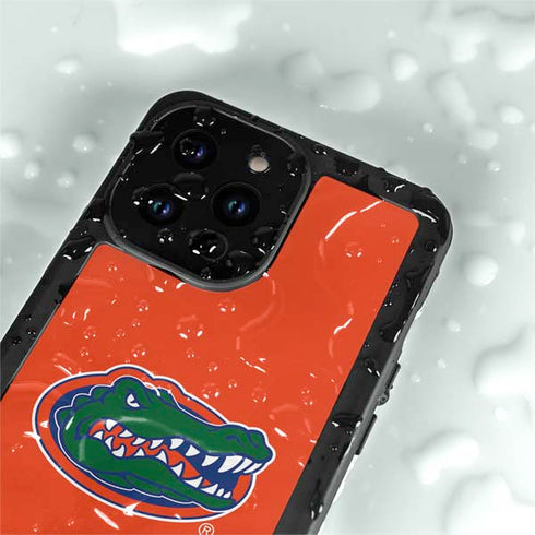 University of Florida Gators Mascot Logo iPhone 15 Pro Waterproof Case