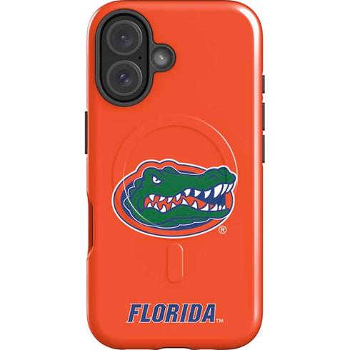 University of Florida Gators Mascot Logo iPhone 16 Magsafe Impact Case