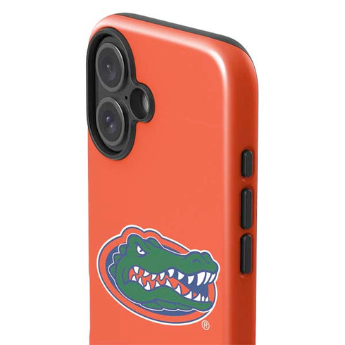 University of Florida Gators Mascot Logo iPhone 16 Plus Impact Case