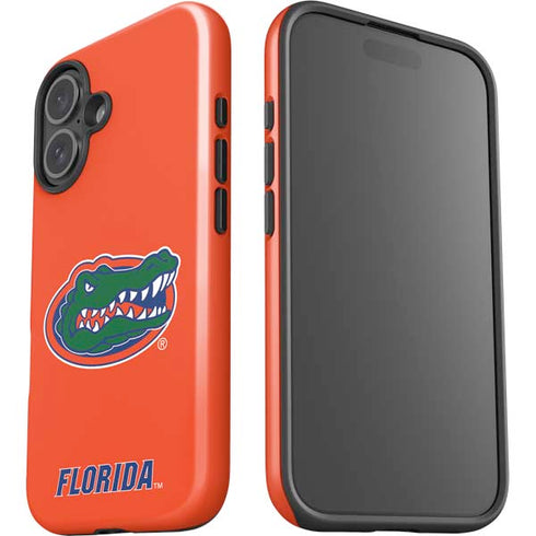 University of Florida Gators Mascot Logo iPhone 16 Plus Impact Case