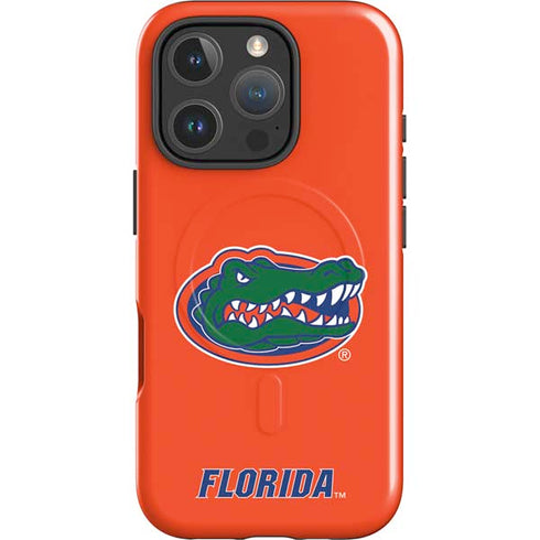 University of Florida Gators Mascot Logo iPhone 16 Pro Magsafe Impact Case