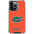 University of Florida Gators Mascot Logo iPhone 16 Pro Max Clear Case
