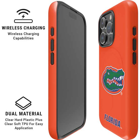 University of Florida Gators Mascot Logo iPhone 16 Pro Max Magsafe Impact Case
