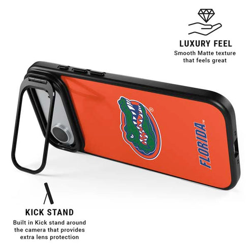 University of Florida Gators Mascot Logo iPhone 17 Air Kickstand Case