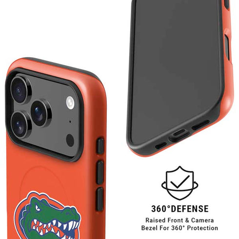 University of Florida Gators Mascot Logo iPhone 17 Pro Magsafe Impact Case