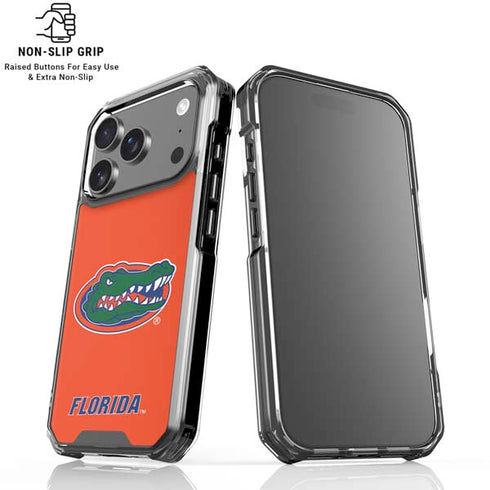 University of Florida Gators Mascot Logo iPhone 17 Pro Max Clear Case