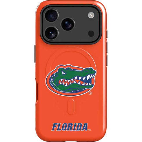 University of Florida Gators Mascot Logo iPhone 17 Pro Max Magsafe Impact Case