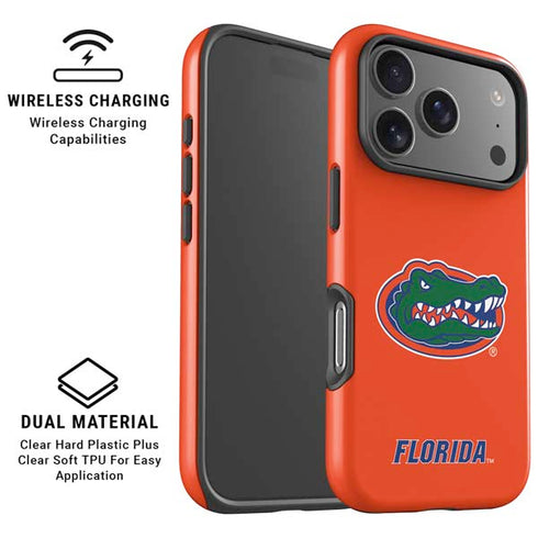 University of Florida Gators Mascot Logo iPhone 17 Pro Max Magsafe Impact Case