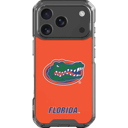 University of Florida Gators Mascot Logo iPhone 18 Pro Clear Case