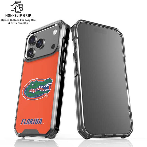 University of Florida Gators Mascot Logo iPhone 18 Pro Clear Case