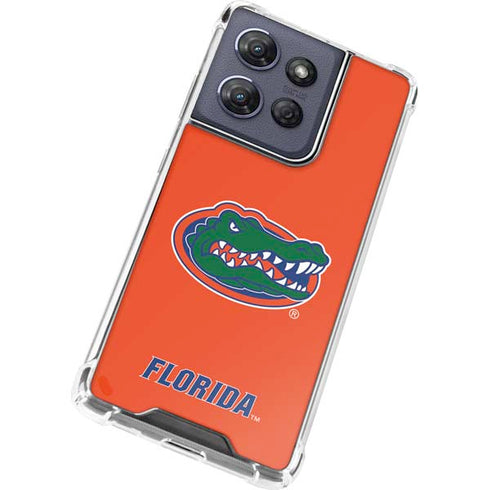 University of Florida Gators Mascot Logo Moto G 5G (2025) Clear Case