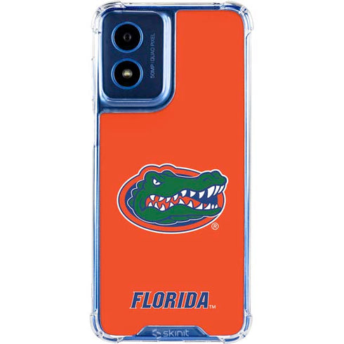 University of Florida Gators Mascot Logo Moto G 5G (2024) Clear Case
