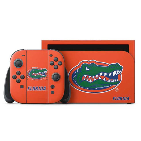 University of Florida Gators Mascot Logo Nintendo Switch 2 (2025) with Joy-Con Skin