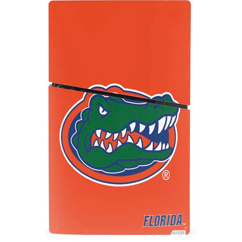 University of Florida Gators Mascot Logo PS5 Slim Digital Edition Console Skin