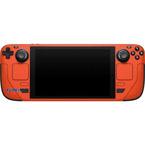 University of Florida Gators Mascot Logo Steam Deck Handheld Gaming Computer Skin