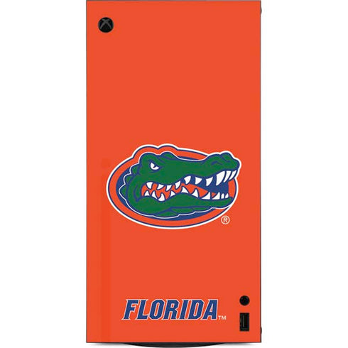 University of Florida Gators Mascot Logo XBox Series X Digital Edition Console Skin