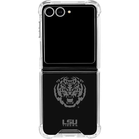 LSU Geaux Tigers Galaxy Z Flip7 Clear Case