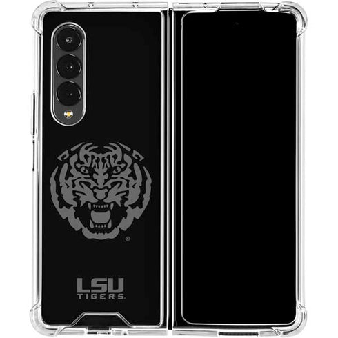 Louisiana State University - LSU Geaux Tigers Galaxy Z Fold4 5G Clear Case