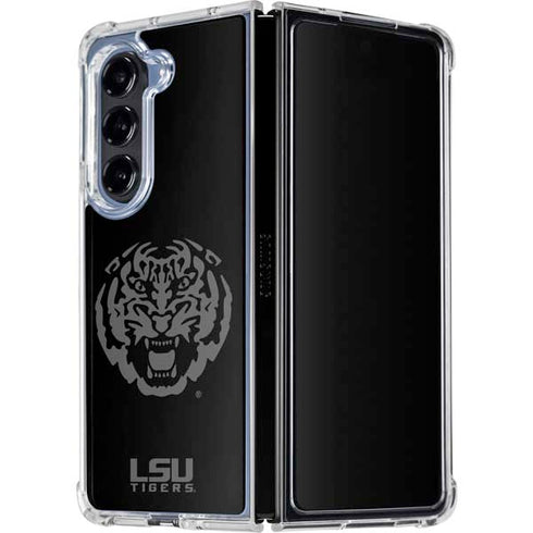 Louisiana State University - LSU Geaux Tigers Galaxy Z Fold5 5G Clear Case