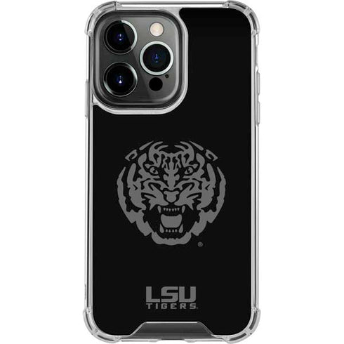 LSU Geaux Tigers iPhone 16 Pro Max Clear Case