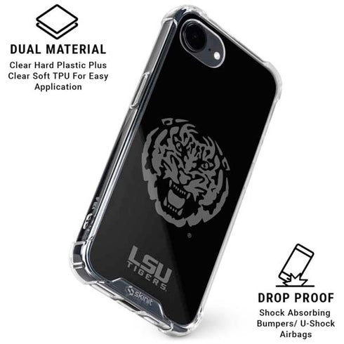 LSU Geaux Tigers iPhone 16e Clear Case
