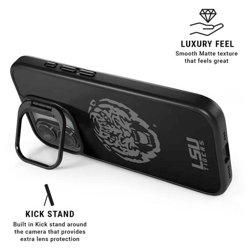 LSU Geaux Tigers iPhone 17 Kickstand Case