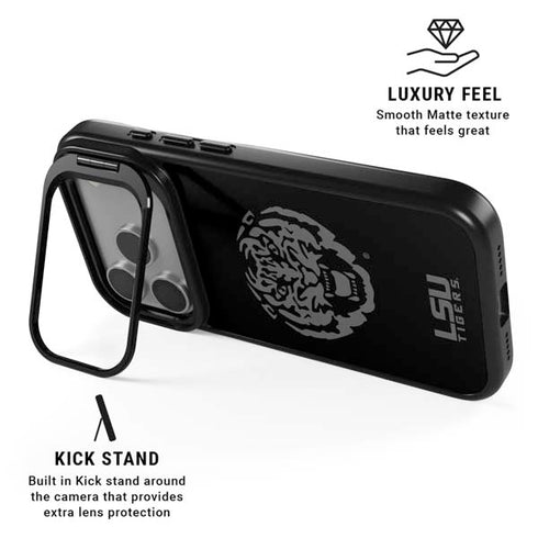 LSU Geaux Tigers iPhone 17 Pro Kickstand Case